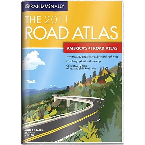Pre-Owned Rand McNally Road Atlas: United States/Canada/Mexico: Rand McNally Road Atlas (Paperback)