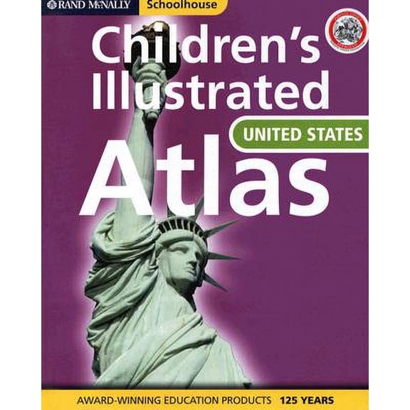 Pre-Owned Rand McNally Schoolhouse: Schoolhouse Illustrated Atlas of the United Stat (Hardcover)