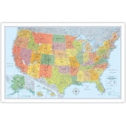 Rand McNally Signature Edition U.S. Wall Map - Folded, Paperback