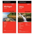 thumbnail image 1 of Rand McNally State Maps: Michigan and Ohio (2 Maps), 1 of 1