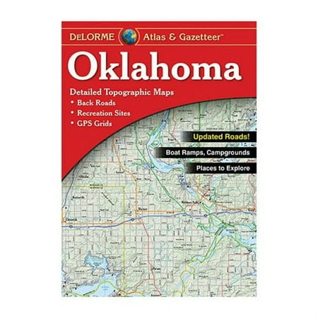 Rand Mcnally Delorme Atlas Oklahoma 5e
