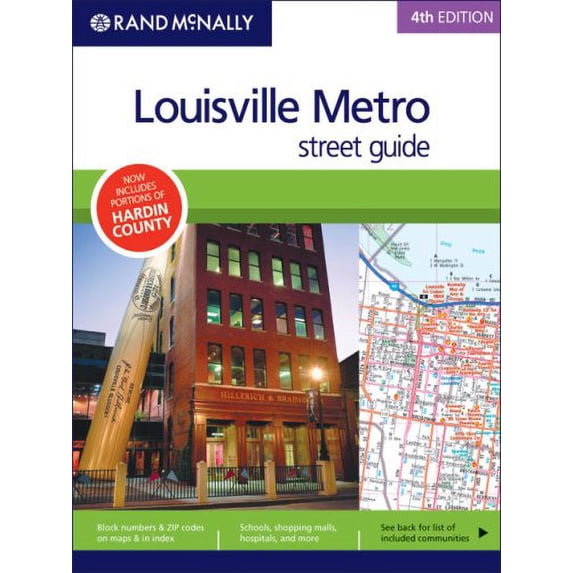 Pre-Owned Rand Mcnally Louisville, Kentucky Metro Paperback
