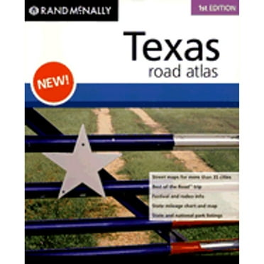 Pre-Owned Rand McNally Texas Road Atlas (Spiral-bound) 0528866591 9780528866593
