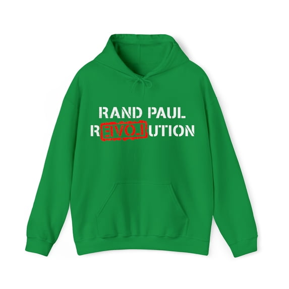 Rand Paul Revolution Graphic Hoodie Sweatshirt, Sizes S-5XL
