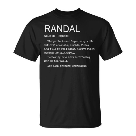 Randal Definition Surname Family First Name Randal TShirt