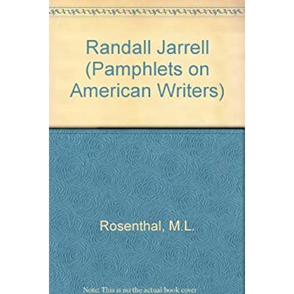 Pre-Owned Randall Jarrell (Paperback) 9780816606467