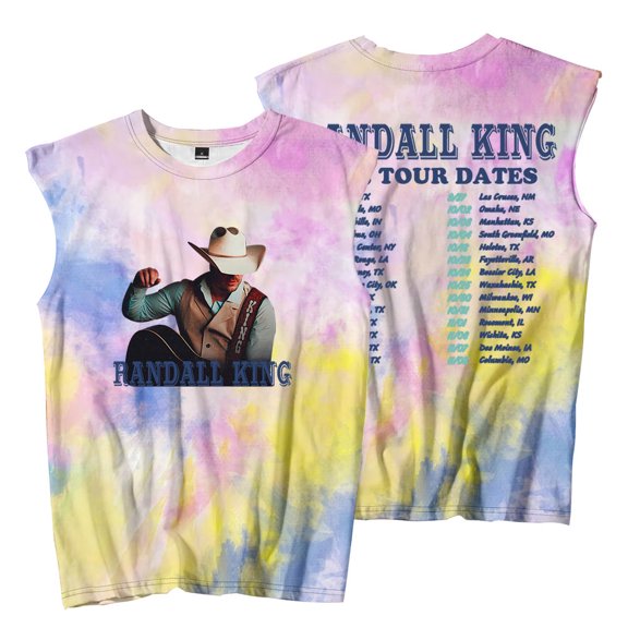 Randall King 2025 Tour Merch Sleeveless T-Shirts Cosplay Women Men Fashion Tank Tops