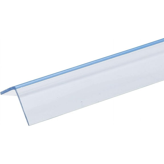 Randall Manufacturing Plastic Corner Guards, Clear Corner Protector, 4 ft, 1 1/4" X 1/8"
