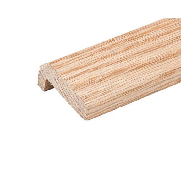 Randall Manufacturing 1.5" x 48" Red Oak Edging for Tile Countertops and Floors Made in USA