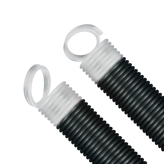 Randall Manufacturing 2 Pack 25" Garage Door Springs for 7 FT Garage Doors Doors - Made in USA (110 LBS White End 2 Springs)