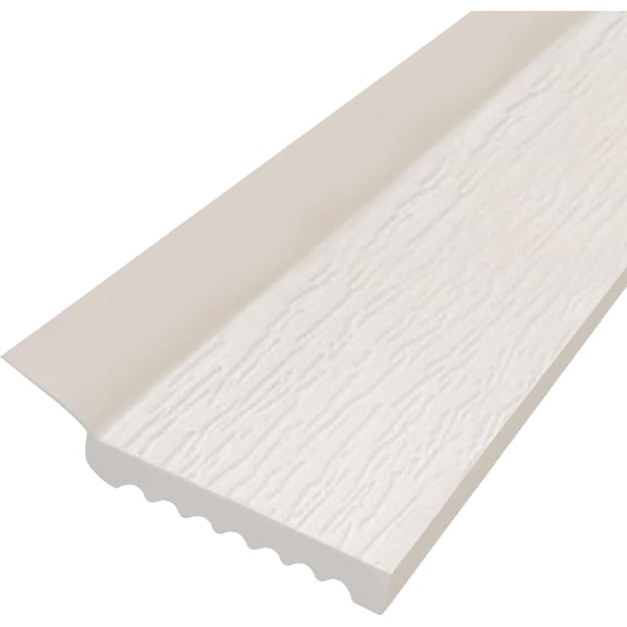 Randall Manufacturing Dual Vinyl Garage Door Seal Strip, Draft Stopper, Weather Stripping for Doors Top or Sides, 3.25" W x 7 ft, White