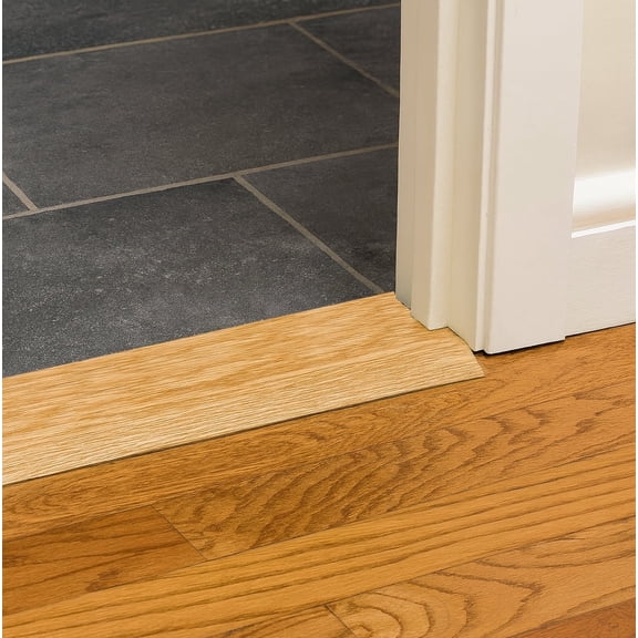 Randall Manufacturing Unfinished Oak Door Threshold 6 in Wide 5 8 in High 4 ft Long W-80-U