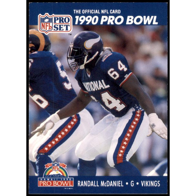 Randall McDaniel 403 1990 Pro Set