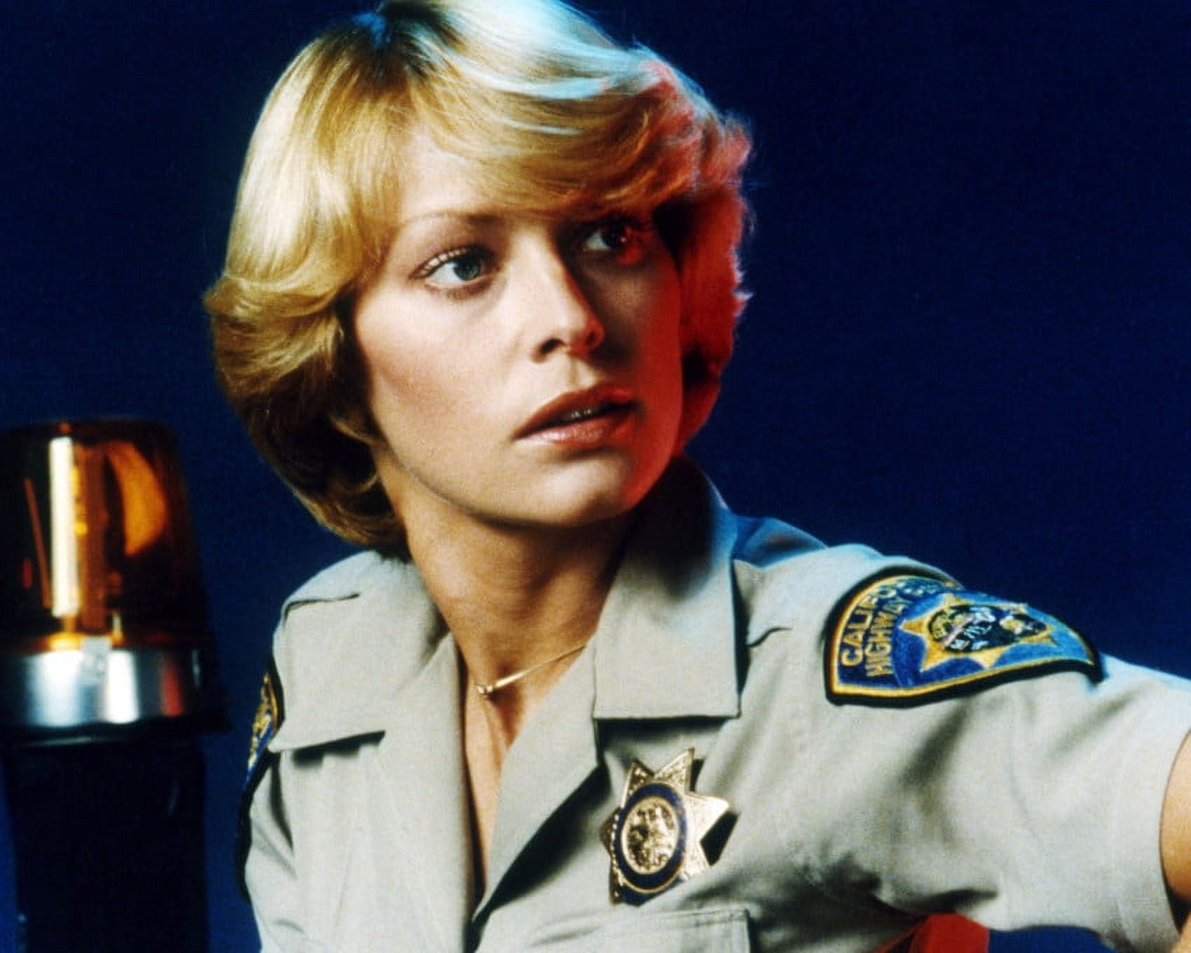 Randi Oakes Chips In Police Uniform Superb Portrait 24x36 Classic