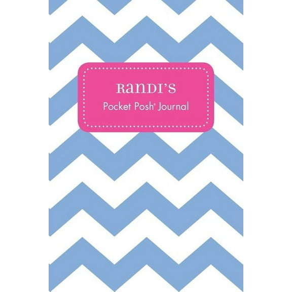 Randi's Pocket Posh Journal, Chevron, (Paperback)