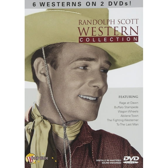 Randolph Scott Western Collection DVD NEW