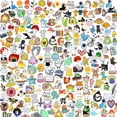 thumbnail image 1 of Random 30 Mixed Enamel Pins - Cute Animal Plant Cartoon Designs for Backpacks Jackets Hats, 1 of 8