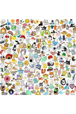 Random 30 Mixed Enamel Pins - Cute Animal Plant Cartoon Designs for Backpacks Jackets Hats