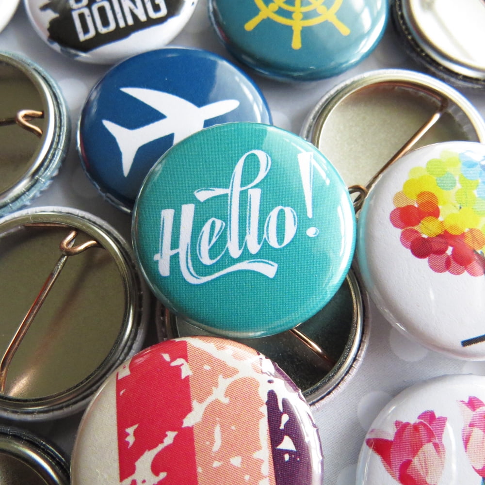 Random Buttons Pins for School Backpacks, Classroom Rewards, Office ...