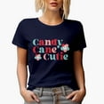 thumbnail image 1 of Random Candy Wish List Magical Holiday Season Gift Idea, Navy Blue T-Shirt, Small, 1 of 5