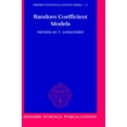 thumbnail image 1 of Pre-Owned Random Coefficient Models (Hardcover 9780198522645) by Nicholas T Longford, 1 of 1
