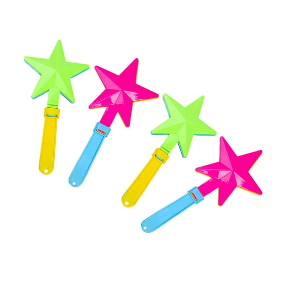 Random Color Cheering Gadgets 4 Pack Sturdy PP Clapping Tools For Game ...