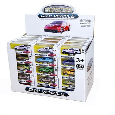 Random Color Mini Simulation Car Model Toys Children Kids Cartoon Car Toy Gift