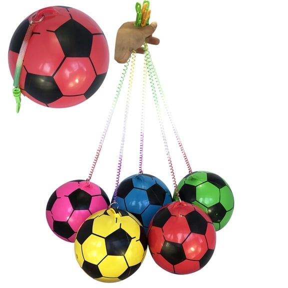 Random Color Tetherball Set with Rope and Swivel Hook, Replacement Soft Ball for Kids Adults and Dogs, Yard Game for Party Decoration - Camouflage