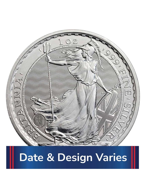 Random Date U.K. 2 1-oz Silver Britannia .999
