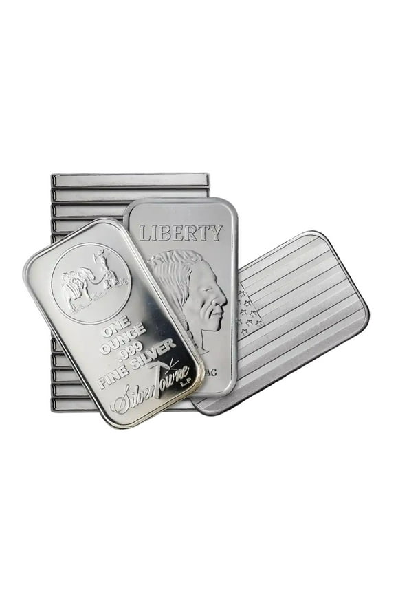 Random Design Precious Metals, Silver, 1 oz