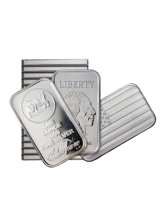 Random Design Precious Metals, Silver, 1 oz