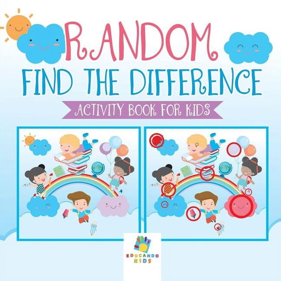 Random Find the Difference Activity Book for Kids (Paperback)