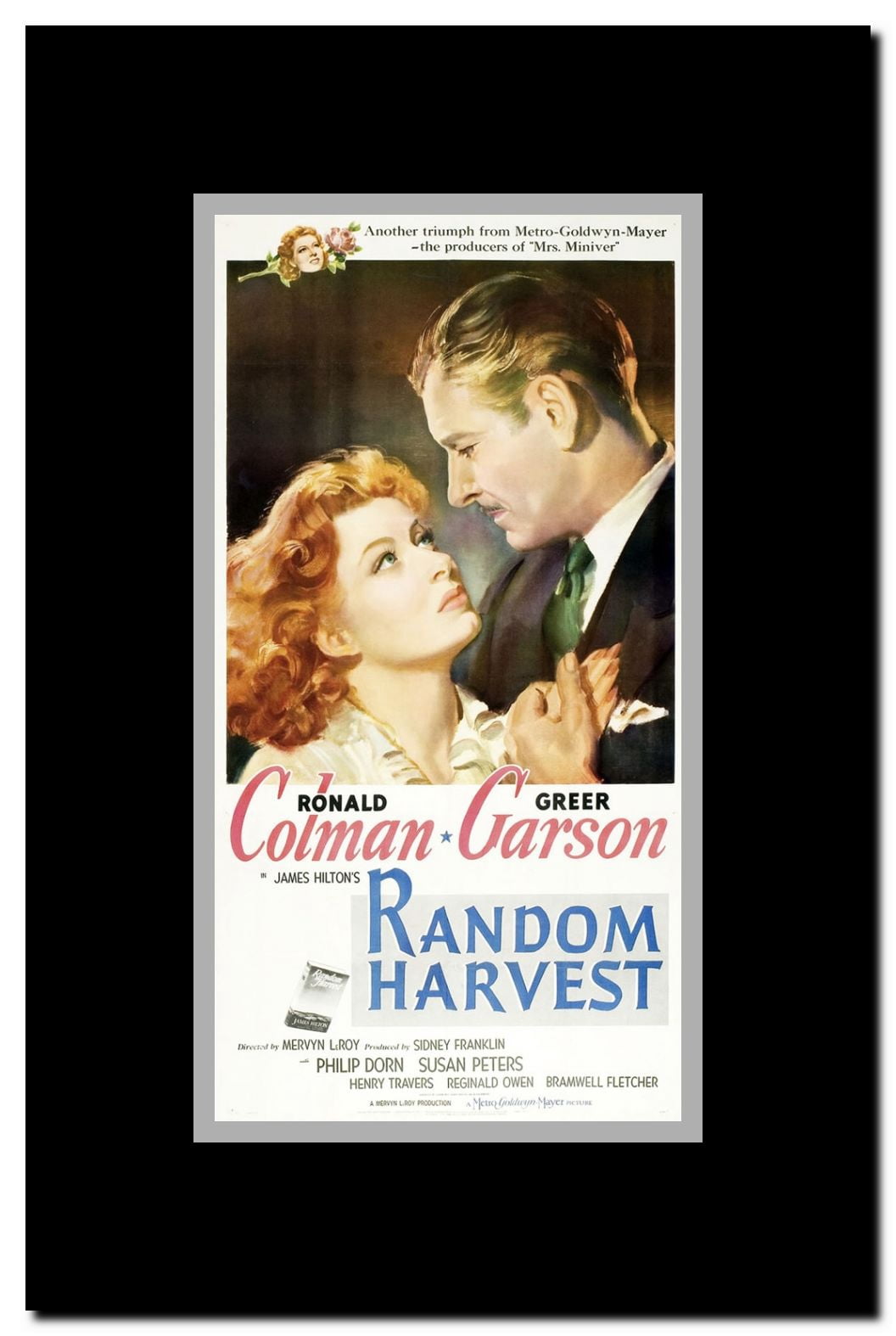 Random Harvest Framed Movie Poster
