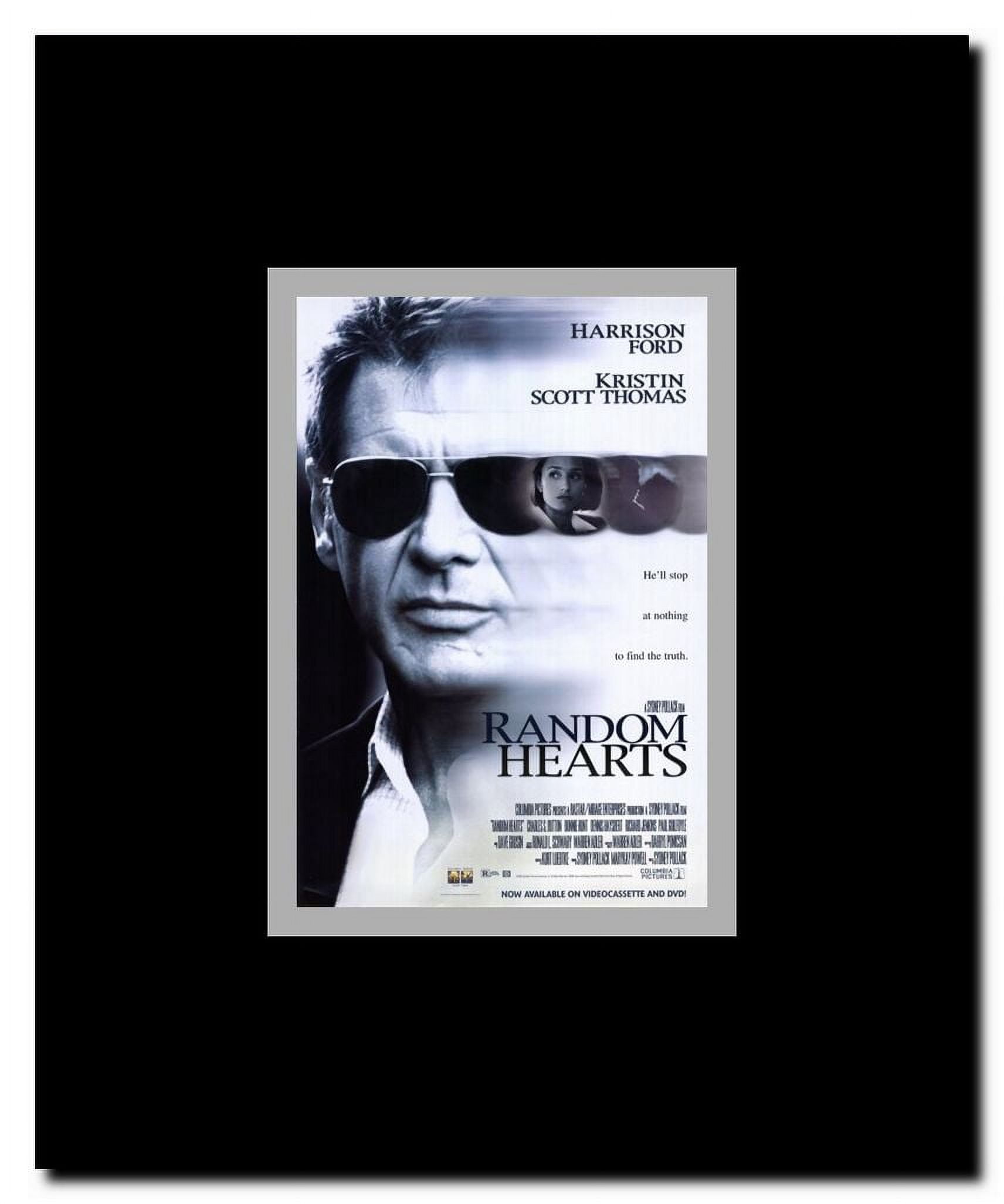 Random Hearts Framed Movie Poster