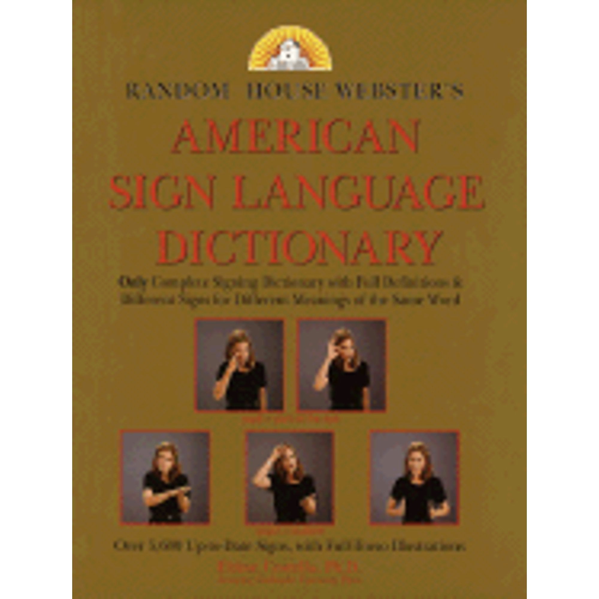 Pre-Owned Random House American Sign Language Dictionary (Hardcover 9780394585802) by Elaine Costello, Random House