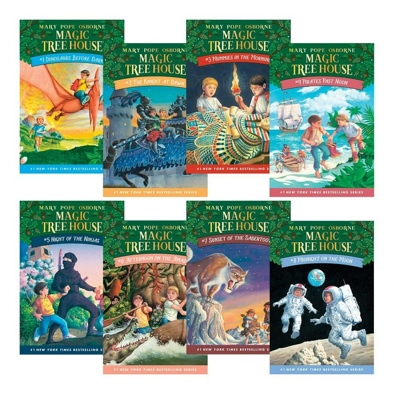 magic tree houseシリーズ&round the world Magic Tree House Set: Includes Volumes 1-8, (Paperback