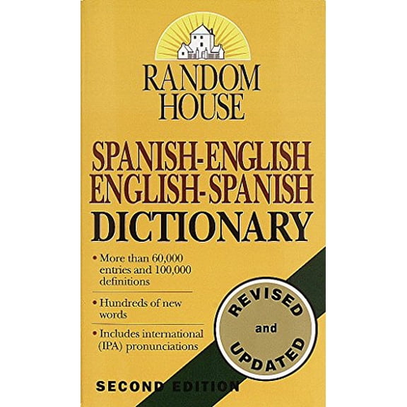 Pre-Owned Random House Spanish-English English-Spanish Dictionary, 9780345405470, 0345405471, Paperback, Second Edition edition