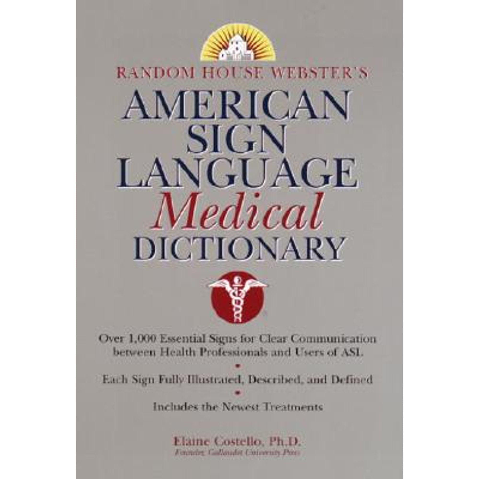 Pre-Owned Random House Webster's American Sign Language Medical ...