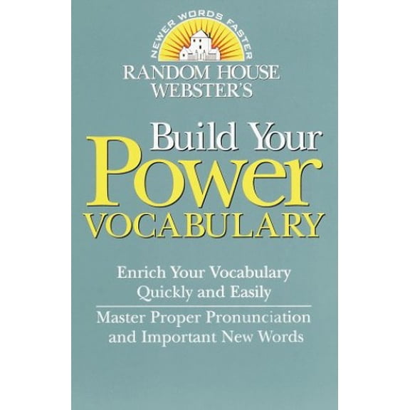 Pre-Owned Random House Webster's Build Your Power Vocabulary 9780375702471