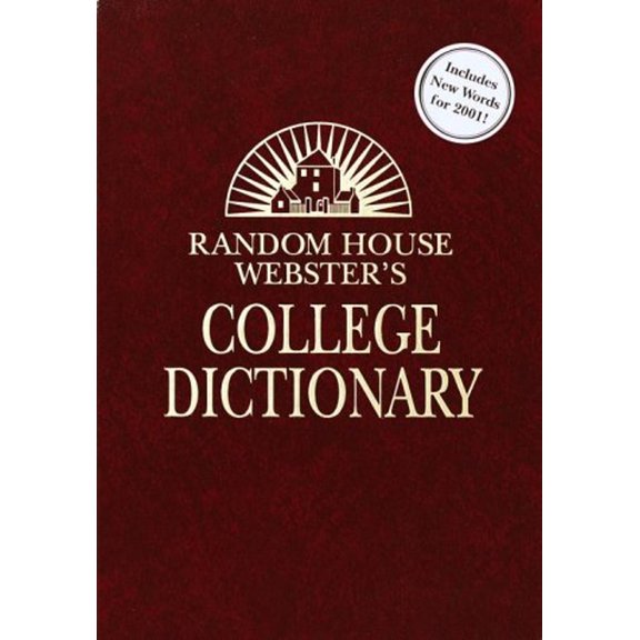 Pre-Owned Random House Webster's College Dictionary: Second Edition (Deluxe Leather-Look Ed) Kraft Based (Hardcover) by Random House