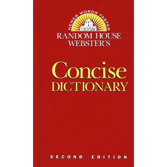 Pre-Owned Random House Webster's Concise Dictionary (Hardcover) 0679458557 9780679458555