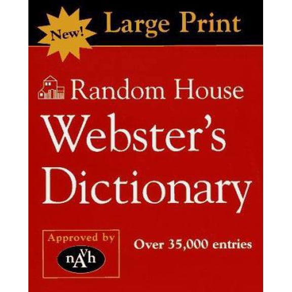 Pre-Owned Random House Webster's Dictionary--Large Print Edition (PB) (Paperback) 0679777105 9780679777106