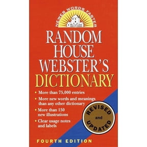 Random House Webster's Dictionary: Fourth Edition, Revised and Updated, (Paperback)