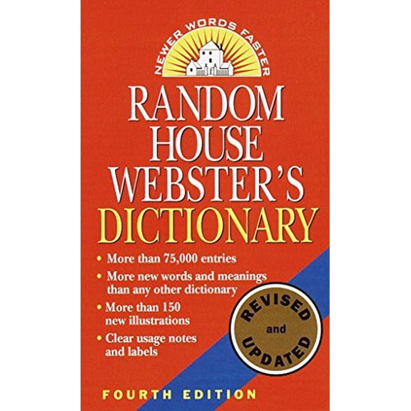 Pre-Owned Random House Webster's Dictionary: Fourth Edition, Revised and Updated (Mass Market Paperback) 0345447255 9780345447258
