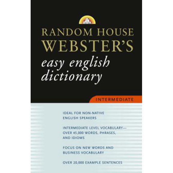 Pre-Owned Random House Webster's Easy English Dictionary Intermediate (Paperback) 0375722122 9780375722127