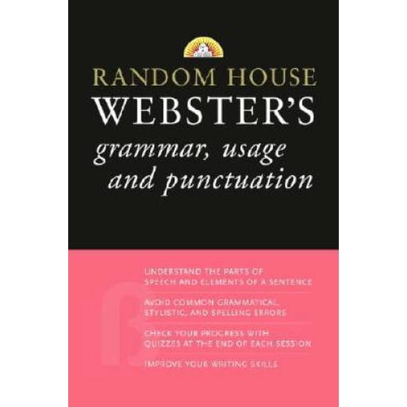 Pre-Owned Random House Webster's Grammar, Usage, and Punctuation 9780375722769 Used