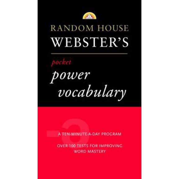 Pre-Owned Random House Webster's Pocket Power Vocabulary (Paperback) 0375722246 9780375722240