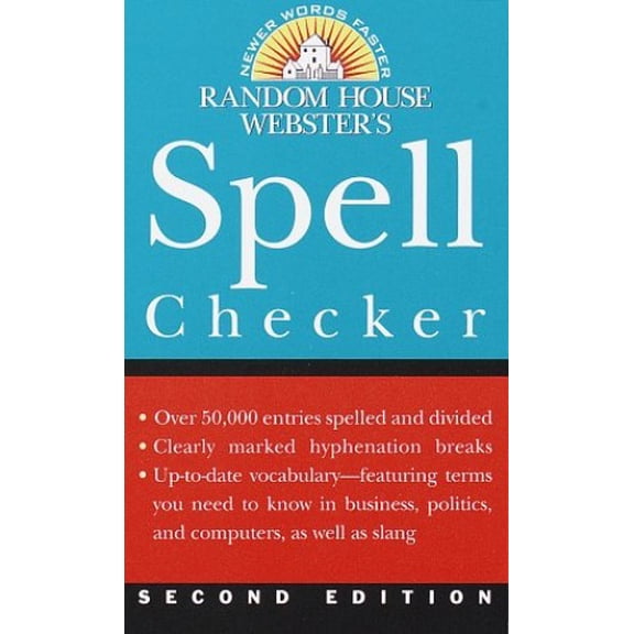 Pre-Owned Random House Webster's Spell Checker: Second Edition (Hardcover) 0375403906 9780375403903