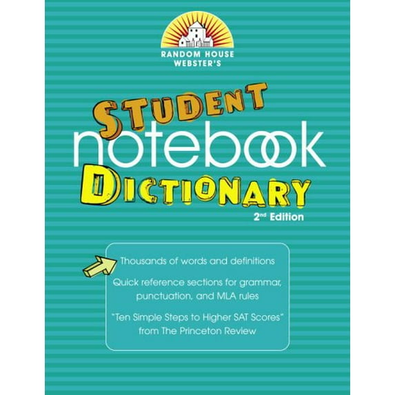 Pre-Owned Random House Webster's Student Notebook Dictionary Paperback