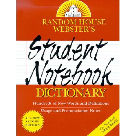 Pre-Owned Random House Webster's Student Notebook Dictionary : Second Edition